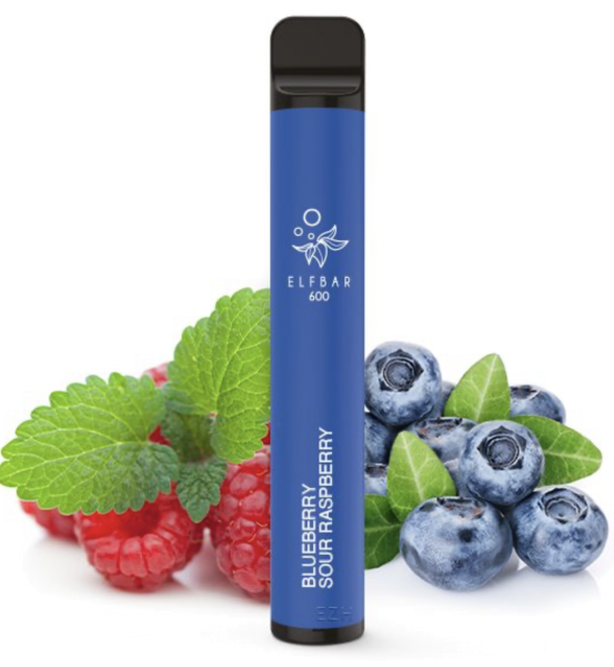 Elfbar 600 - Blueberry Sour Raspberry 20mg
